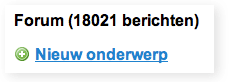 Nieuw onderwerp starten